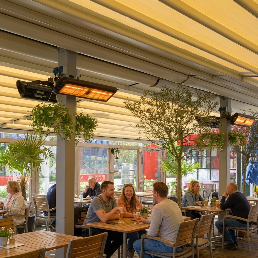 Geniet langer van je buitenruimte met de perfecte terrasverwarmer - Tuinverwarming.com