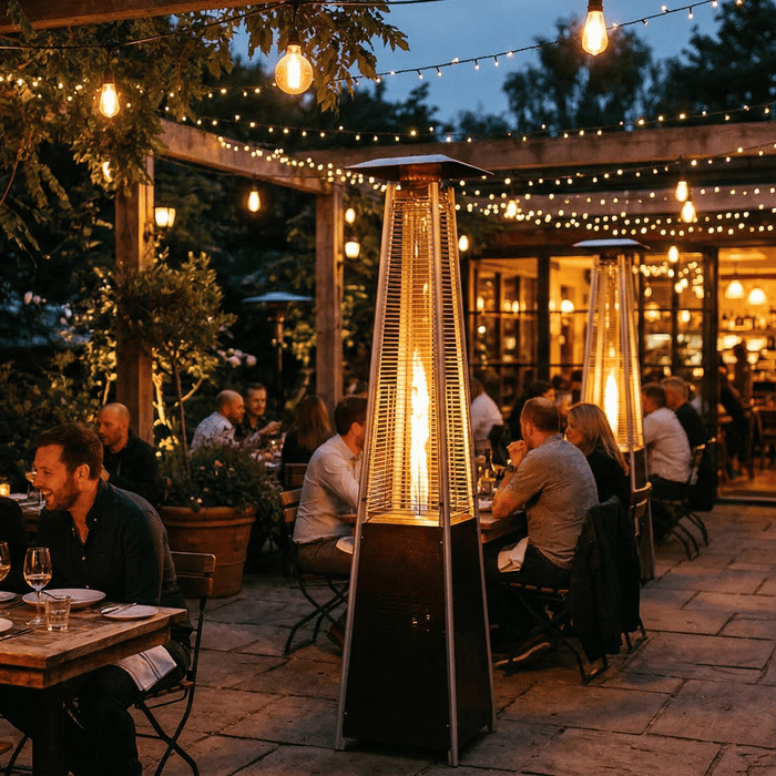 Heaters voor horeca: welke terrasverwarmer kies je voor jouw restaurant, café of terras? - Tuinverwarming.com