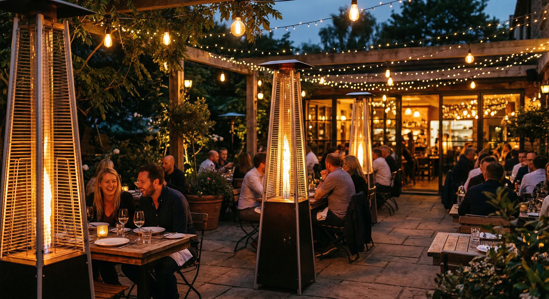 Heaters voor horeca: welke terrasverwarmer kies je voor jouw restaurant, café of terras?