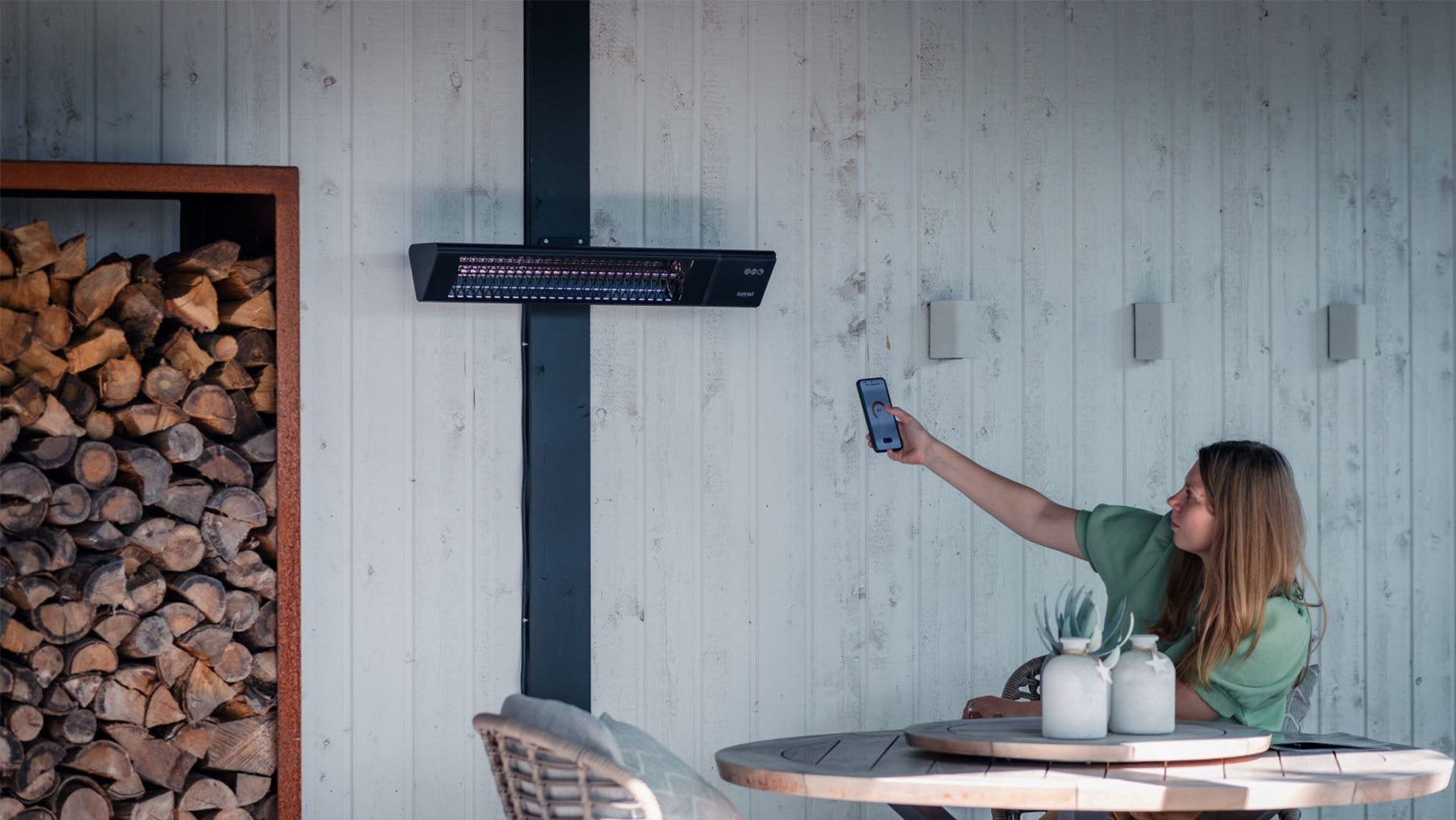 Sunred terrasverwarmer – Luxe, design en warmte voor elke buitenruimte