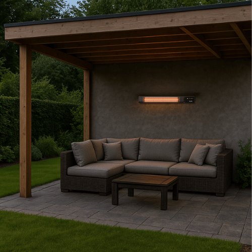 Wat betekent 1500 Watt of 2500 Watt bij een terrasverwarmer?