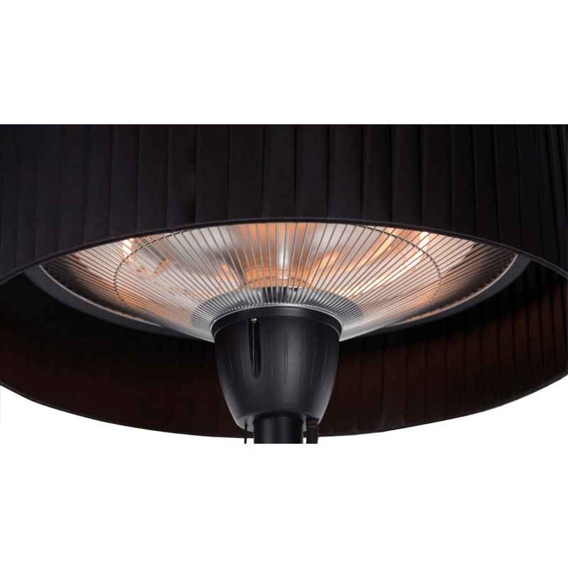 Artix Bright Staand Zwart 1500 Watt - Tuinverwarming.com