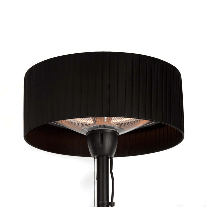 Artix Bright Staand Zwart 1500 Watt - Tuinverwarming.com