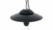 kap van de Sunred Barcelona Bright Hangende zwarte heater met 1500 Watt
