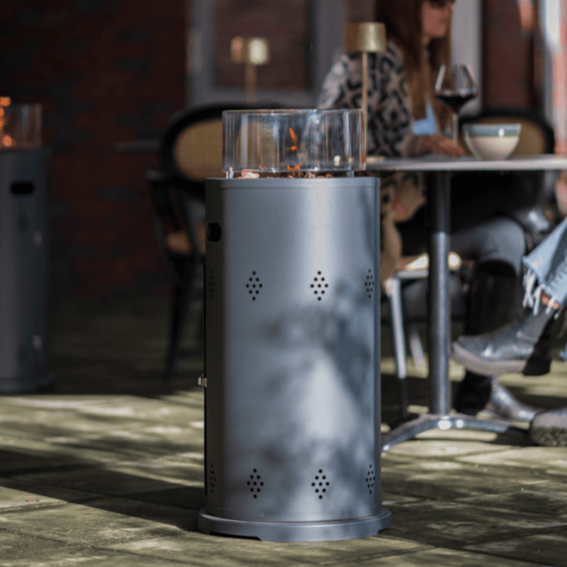 Bogo Flame Gas Grijs 10500 Watt - Tuinverwarming.com