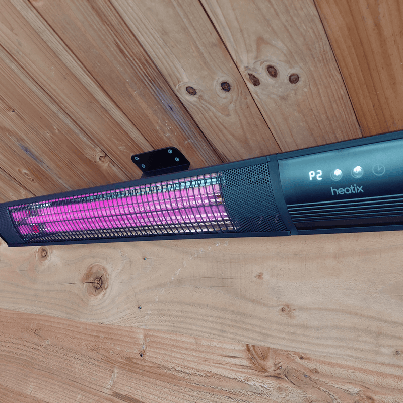 Carbon Rose Gold Heater 2500W – Wandmodel Terrasverwarmer - Tuinverwarming.com