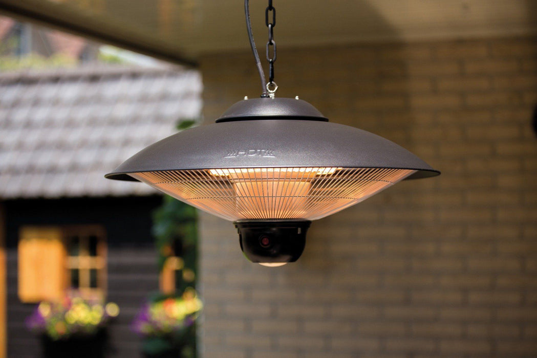 Hangende verwarmer Sirius 2100 W halogeen zwart CE09B