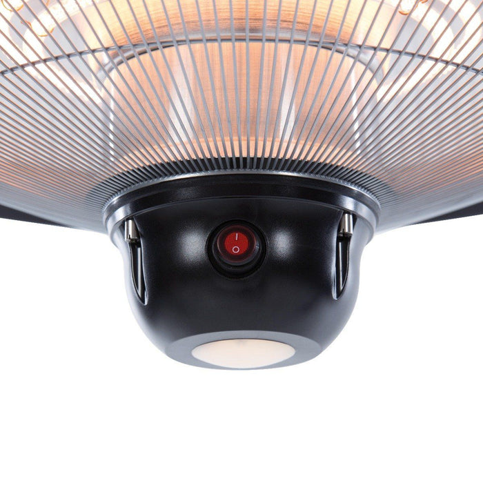 Hangende verwarmer Sirius 2100 W halogeen zwart CE09B