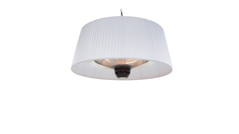 Sunred Compact Artix Bright Hangende Witte heater met 1800 Watt met afstandsbediening