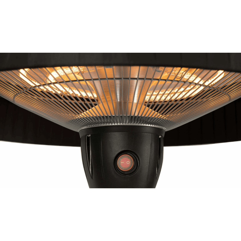 Compact Artix Bright Hangend Zwart 1500 Watt - Tuinverwarming.com