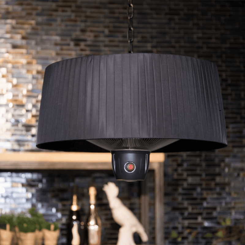 Compact Artix Bright Hangend Zwart 1500 Watt - Tuinverwarming.com