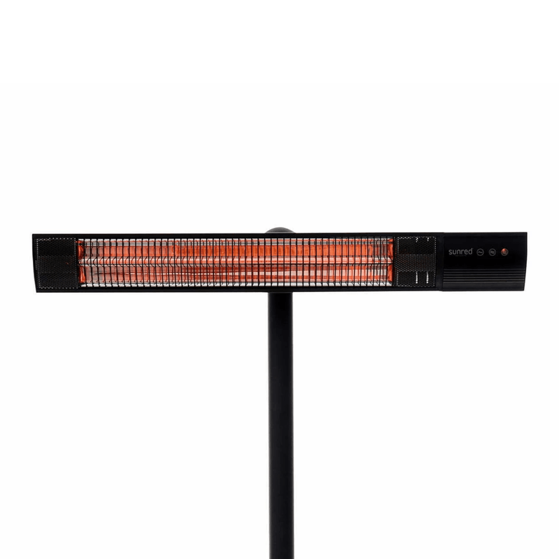 Dark Staand Zwart 2500 Watt - Tuinverwarming.com