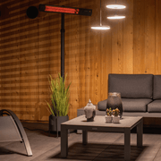 Dark Staand Zwart 2500 Watt - Tuinverwarming.com