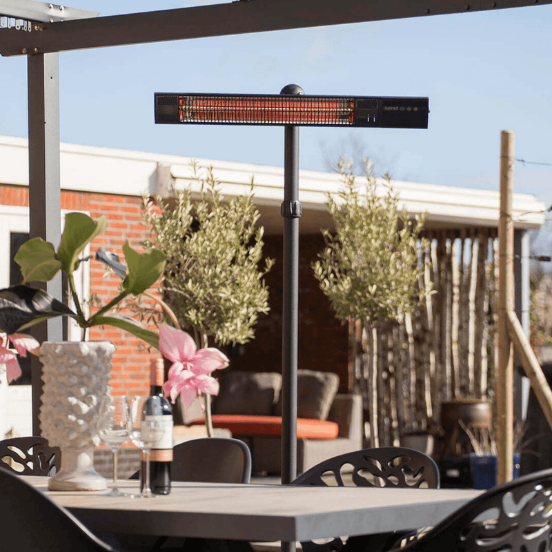 Dark Staand Zwart 2500 Watt - Tuinverwarming.com