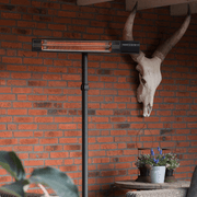 Dark Staand Zwart 2500 Watt - Tuinverwarming.com