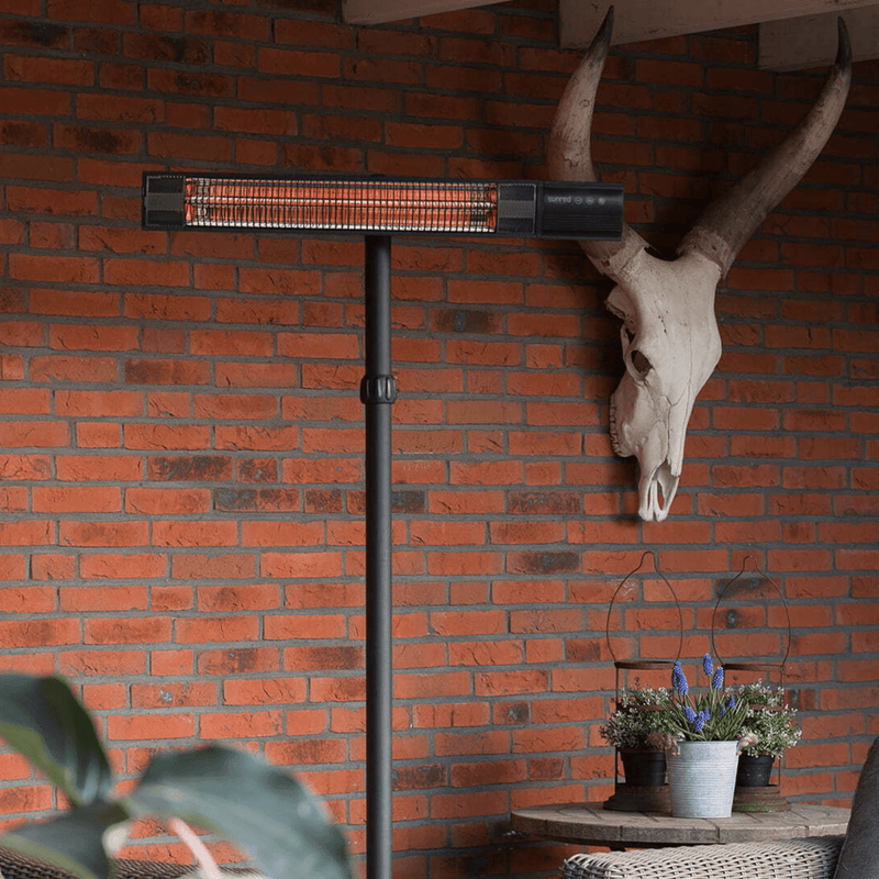 Dark Staand Zwart 2500 Watt - Tuinverwarming.com