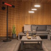 Dark Wandmodel Zwart 1500 Watt - Tuinverwarming.com