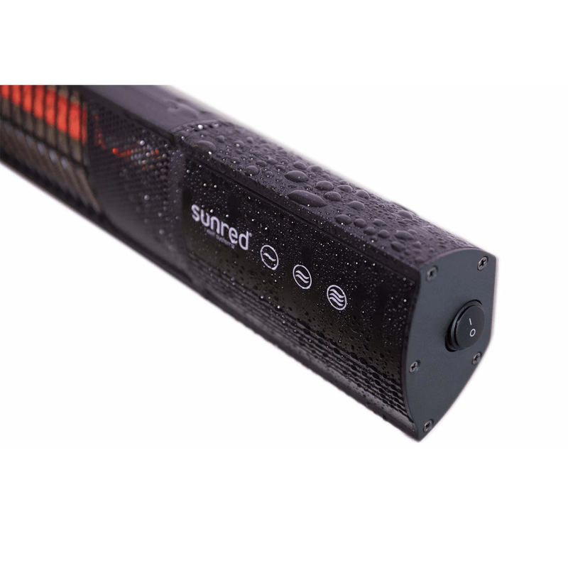 Dark Wandmodel Zwart 1500 Watt - Tuinverwarming.com