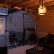 Dark Wandmodel Zwart 1500 Watt - Tuinverwarming.com