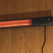 Dark Wandmodel Zwart 1500 Watt - Tuinverwarming.com