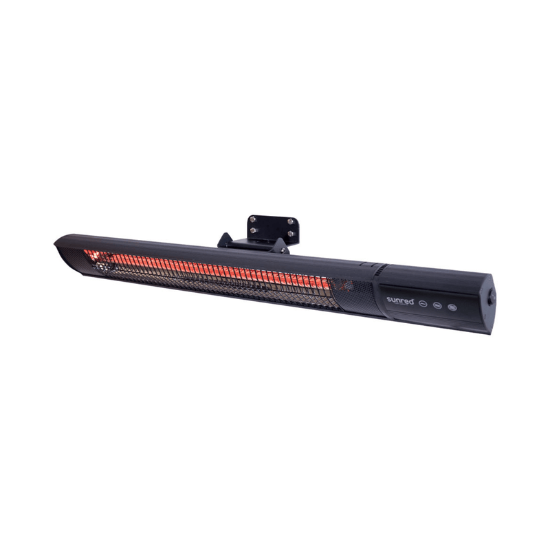 Dark Wandmodel Zwart 2500 Watt - Tuinverwarming.com