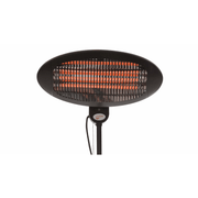 Elektra Quartz Staand Zwart 2000 Watt - Tuinverwarming.com