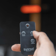 Fortuna Ultra Wandmodel Zwart 1500 Watt - Tuinverwarming.com