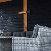 Fortuna Ultra Wandmodel Zwart 1500 Watt - Tuinverwarming.com