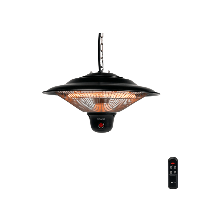 Hangende Heater 1500W - Heatix Terrasverwarmer