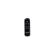 Handige afstandsbediening voor de Zwarte hangende Heatix terrasverwarmer of heater met 1500 Watt