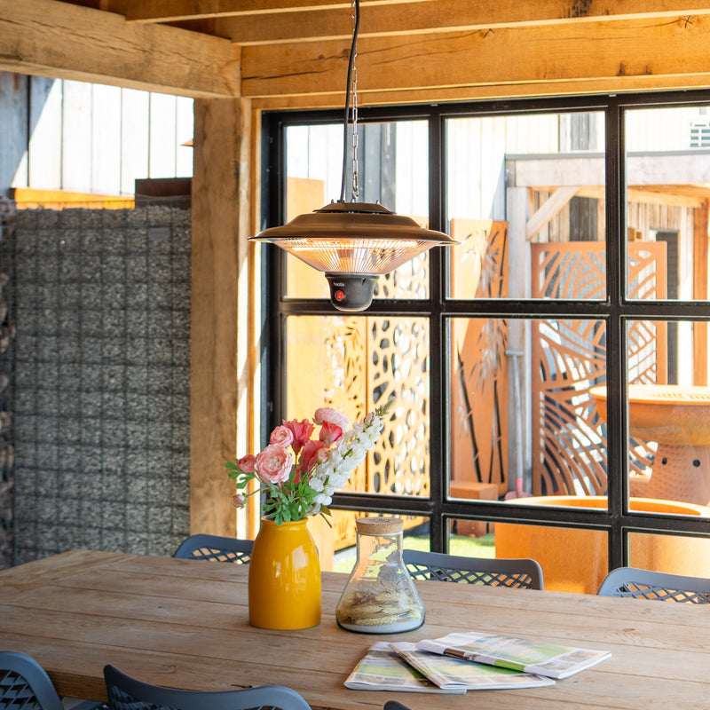 Hangende Heater 1500W - Heatix Terrasverwarmer 2 stuks