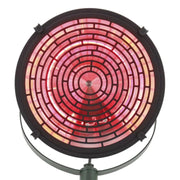kap met infrarood licht van Sunred Staande groene roségoude Indus Ultra Jade Smart Heater met 2100 Watt