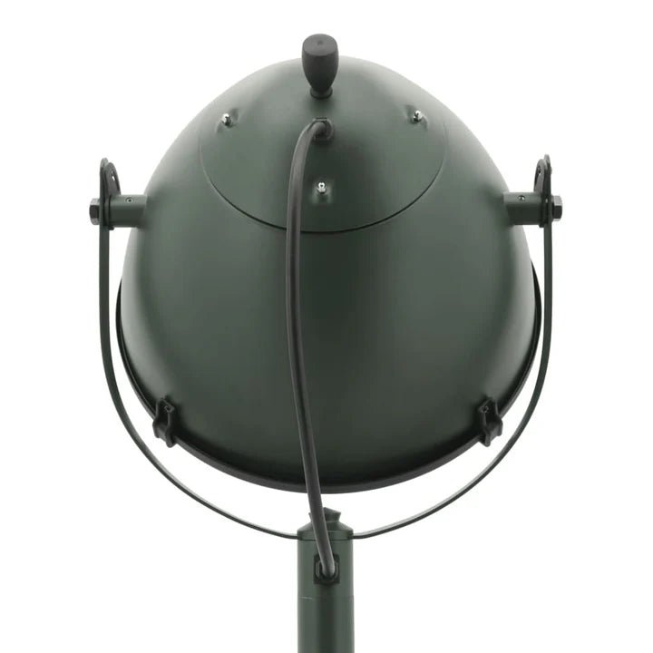 achterkant van de kap van de Sunred Staande groene roségoude Indus Ultra Jade Smart Heater 