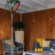 Heater Indus Ultra Jade Smart staand 2100 W roségoud groen Sunred - Tuinverwarming.com