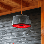 Heater Moderna Artix Ultra Smart hangend 2000 W roségoud zwart Sunred - Tuinverwarming.com