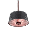 Chauffage suspendu Moderna Artix Ultra Smart 2000 W or rose noir Sunred