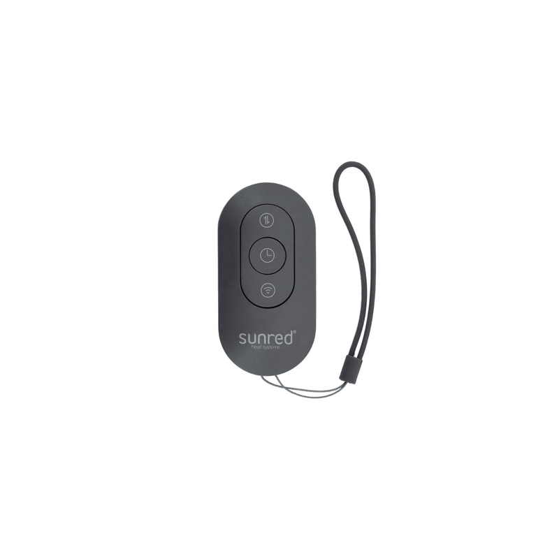 Heater Moderna Artix Ultra Smart hangend 2000 W roségoud zwart Sunred - Tuinverwarming.com