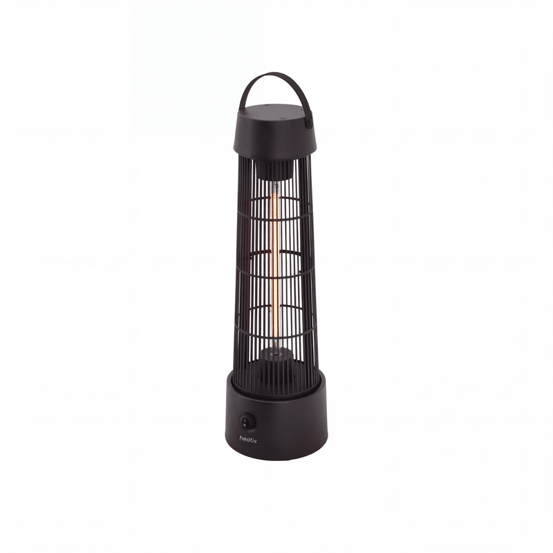 Heatix Torch Staande Terrasverwarmer 1200W - Tuinverwarming.com