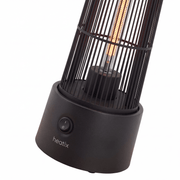 Heatix Torch Staande Terrasverwarmer 1200W - Tuinverwarming.com