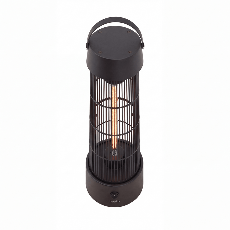 Heatix Torch Staande Terrasverwarmer 1200W - Tuinverwarming.com