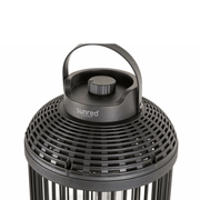 Indox Dark Tafelmodel Zwart 1200 Watt - Tuinverwarming.com