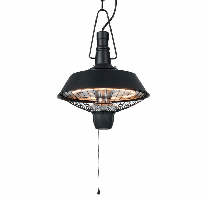 Indus Bright Hangend Zwart 2100 Watt - Tuinverwarming.com