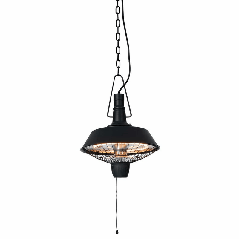 Indus Bright Hangend Zwart 2100 Watt - Tuinverwarming.com