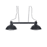 Indus Bright Hangend Zwart 3000 Watt - Tuinverwarming.com