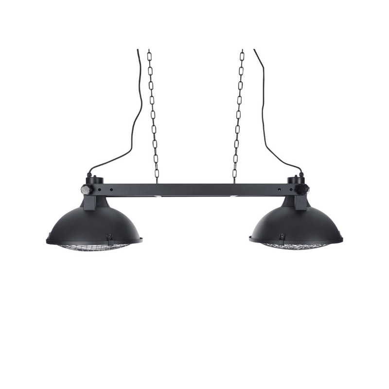 Indus Bright Hangend Zwart 3000 Watt - Tuinverwarming.com