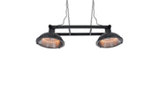 infrarood licht van de Sunred Indus Bright hangende zwarte heater met 3000 Watt