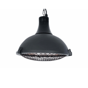 Indus II Bright Hangend Zwart 2100 Watt - Tuinverwarming.com