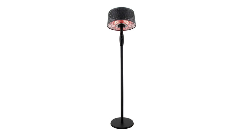 Moderna Artix Ultra SMART Staand Zwart 2000 Watt - Tuinverwarming.com