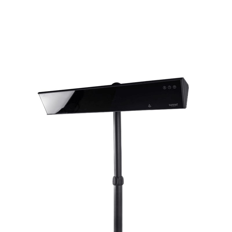 Proglax Gastro SMART Staand Zwart 2000 Watt - Tuinverwarming.com