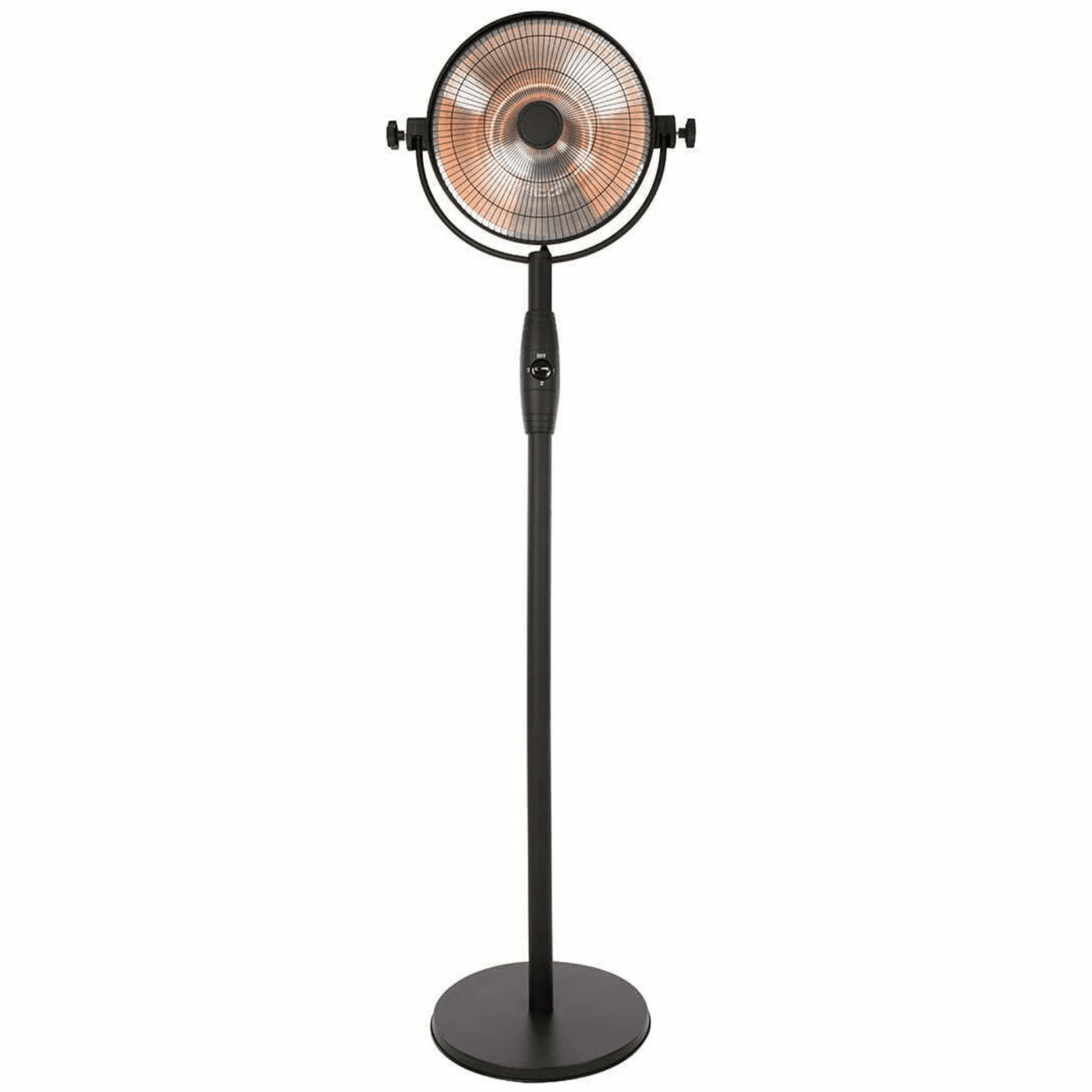 Retro Bright Staand Zwart 2100 Watt